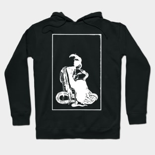 Woman and Serpent Friend Hoodie